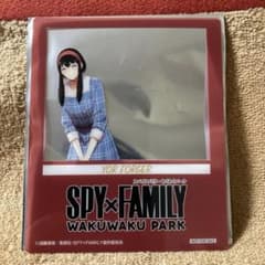 SPY FAMILY 두근두근 파크 특전 클리어 카드 요르 포저