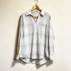 GENERAL RESEARCH プルオーバーシャツ グリッドチェック Mのサムネイル