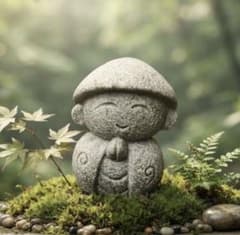 小さなお地蔵様 石材 オブジェ 置物 縁起物 開運 お守り 幸運 厄除け