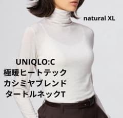 UNIQLO:C　極暖ヒートテックカシミヤブレンドタートルネックTのサムネイル
