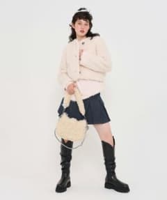 フェイクファー バッグ TINA：JOJUNのサムネイル