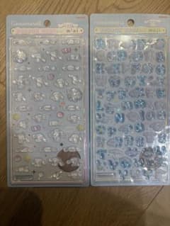 シナモロール ボンボンドロップシール 2種セットのサムネイル