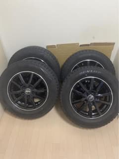 DUNLOP 15スタッドレスタイヤホイールセット 195/65R15 ノアボクのサムネイル