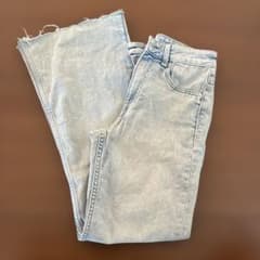 H&M フレアードハイデニム　フレアパンツ