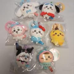 お顔厳選!!】ちいかわ サンリオキャラクターズ ぷちミニマスコット 7点