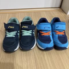 asics レーザービーム18.0cm. 2足　中敷新品のサムネイル