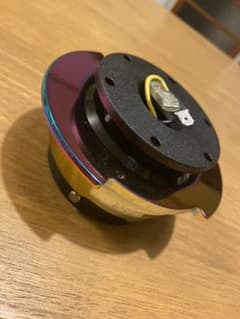 [正規品]NRG クイックリリースボス ネオクローム ステアリング usdmのサムネイル