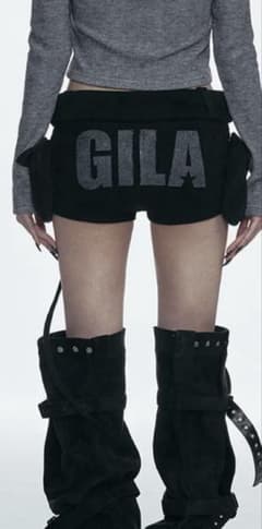 【GILAARCHIVE】25FW BOLD LOGO POCKET KNIT