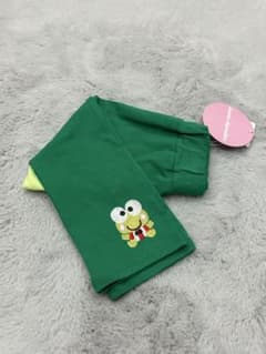 【新品】けろけろけろっぴ　ロングパンツ90cm　サンリオ　緑のサムネイル