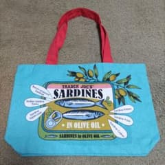 Trader Joe's サーディン缶デザイン　エコバッグのサムネイル