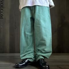 USA製 90s VOLCOM ワイドカラーデニム ヴィンテージ ヘビーオンス USA製 90s VOLCOM ワイドカラーデニム ヴィンテージ ヘビーオンス
