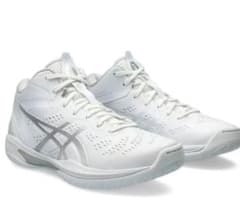 ASICS バスケットシューズ ホワイト　小学生２６cmのサムネイル