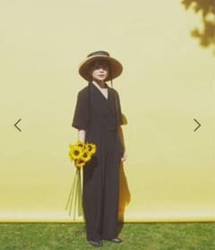 新品タグ付き】XS 高山直子さんコラボ/ハーフスリーブオールインワン