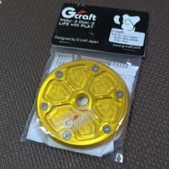 GクラフトASIA GROM タンクキャップ ゴールド　金のサムネイル