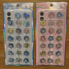 正規品　おはじきシール　あわわちゃん　ハッピーマーチ　カミオジャパン　２個セットのサムネイル