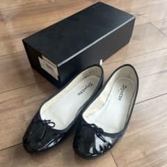 Repetto バレエシューズ 黒 38、5 - メルカリ