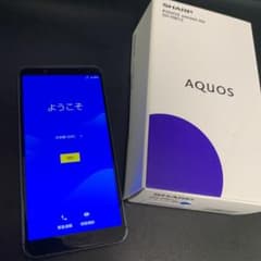 AQUOS sense3 lite ブラック 64 GB SIMフリーのサムネイル