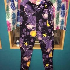 サルエルパンツ 宇宙 スウェットのサムネイル