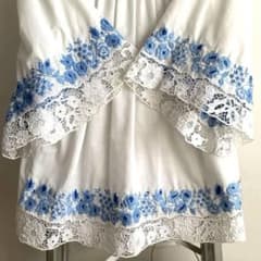 フォークダンス 衣装 ブラウス 刺繍 手刺繍 カロチャ ハンガリー 東欧