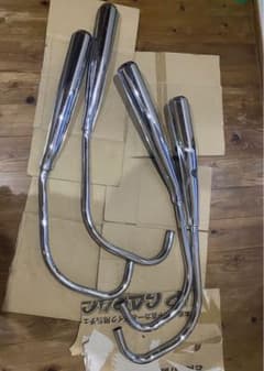 cb350f cb400f 純正 マフラー 4バラ - メルカリ