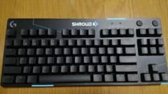 新品同様 logicool gpro shroud.ver ゲーミングキーボードのサムネイル