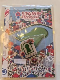紐とけば堺　スタンプラリー　ミャクミャク　ハニワ部長　ピンバッジのサムネイル