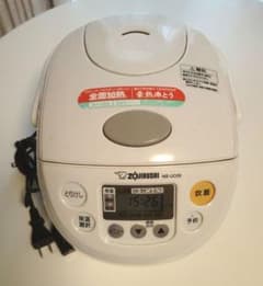 象印 NS-UC05 炊飯器 3合 ホワイトのサムネイル