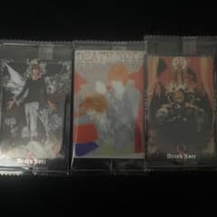 DEATH NOTE 웨이퍼 카드 3장 세트 데스노트 라이트 니어