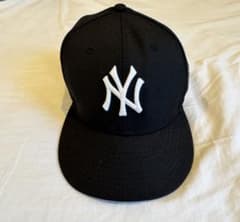 NEW ERA ニューヨークヤンキース キャップ 黒のサムネイル