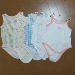肌着   80   ロンパース 女の子  6枚のサムネイル