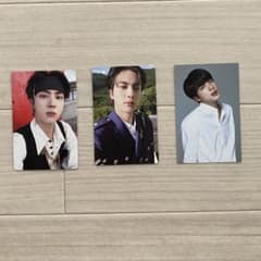 BTS JIN Me, Myself, & トレカ VTコラボトレカ3枚セットのサムネイル