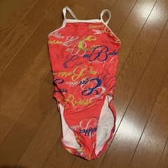 Speedo ピンク 文字柄 スポーツ用水着のサムネイル