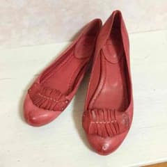 【世間の流れに合わせて値下げ^^】SAYA チェリーピンクのパンプスのサムネイル