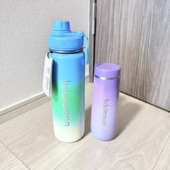 【2点セット】lululemon ステンレス水筒スポーツボトル710&296ml 2点セット】lululemon ステンレス水筒スポーツボトル710&296ml - メルカリ