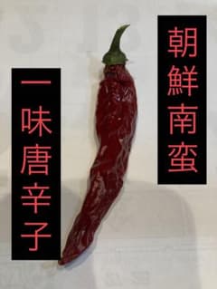 【激辛】朝鮮南蛮唐辛子　一味唐辛子のサムネイル