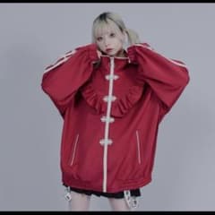 REFLEM フリル付きレッド アウター - メルカリ