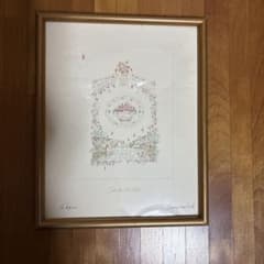 サラ.ミッダ 絵画 サイン入り - メルカリ