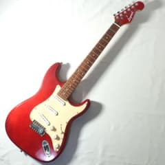 Legend ストラトキャスター レッド Legend ストラトキャスタータイプ エレキギター メタリックレッド