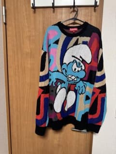 Supreme シュプリーム　スマーフ　グラフィック セーター Lのサムネイル