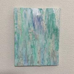 #075「hirani」原画、テクスチャーアート、F0サイズのサムネイル