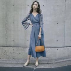 極美品】アメリヴィンテージ LACE SLEEVE REFINED DRESS - メルカリ