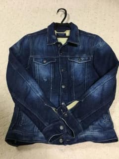 ナノユニバース ダメージ加工入り デニムジャケットのサムネイル