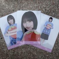 乃木坂46 生写真 福岡ver. コーデ(いちご) 遠藤さくら コンプ3種