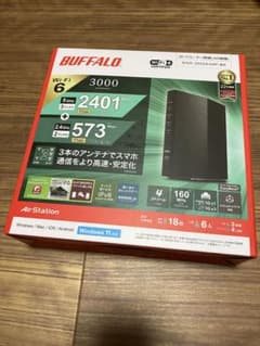 Wi-Fi 6(11ax)対応 無線LANルーターWSR-3000AX4P-BKのサムネイル