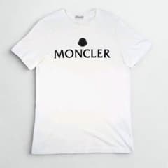 MONCLER Tシャツ スタッズロゴ ホワイト RFID 定価65,800円 - メルカリ