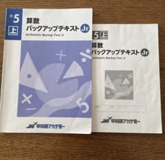 k.t.m.h工房さん専用です。算数バックアップテキストJrのサムネイル