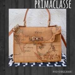 正規品★プリマクラッセ地図柄ショルダーバッグ✴︎プリマクラッセショルダーバッグのサムネイル