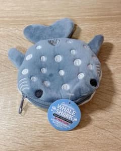 【新品未使用】ジンベイザメ コインケース 小銭入れ ぬいぐるみのサムネイル