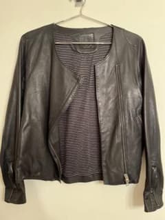 SHIPS シップス　ラムレザー　ライダースのサムネイル