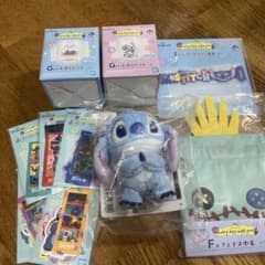 一番くじ　スティッチセット　E,F,GI,J賞 まとめ売り　おまけ付きのサムネイル